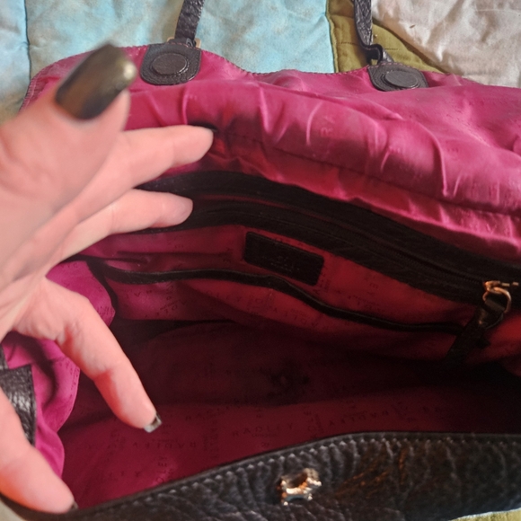 Radley Of London Black Leather Bag - Picture 9 of 15
